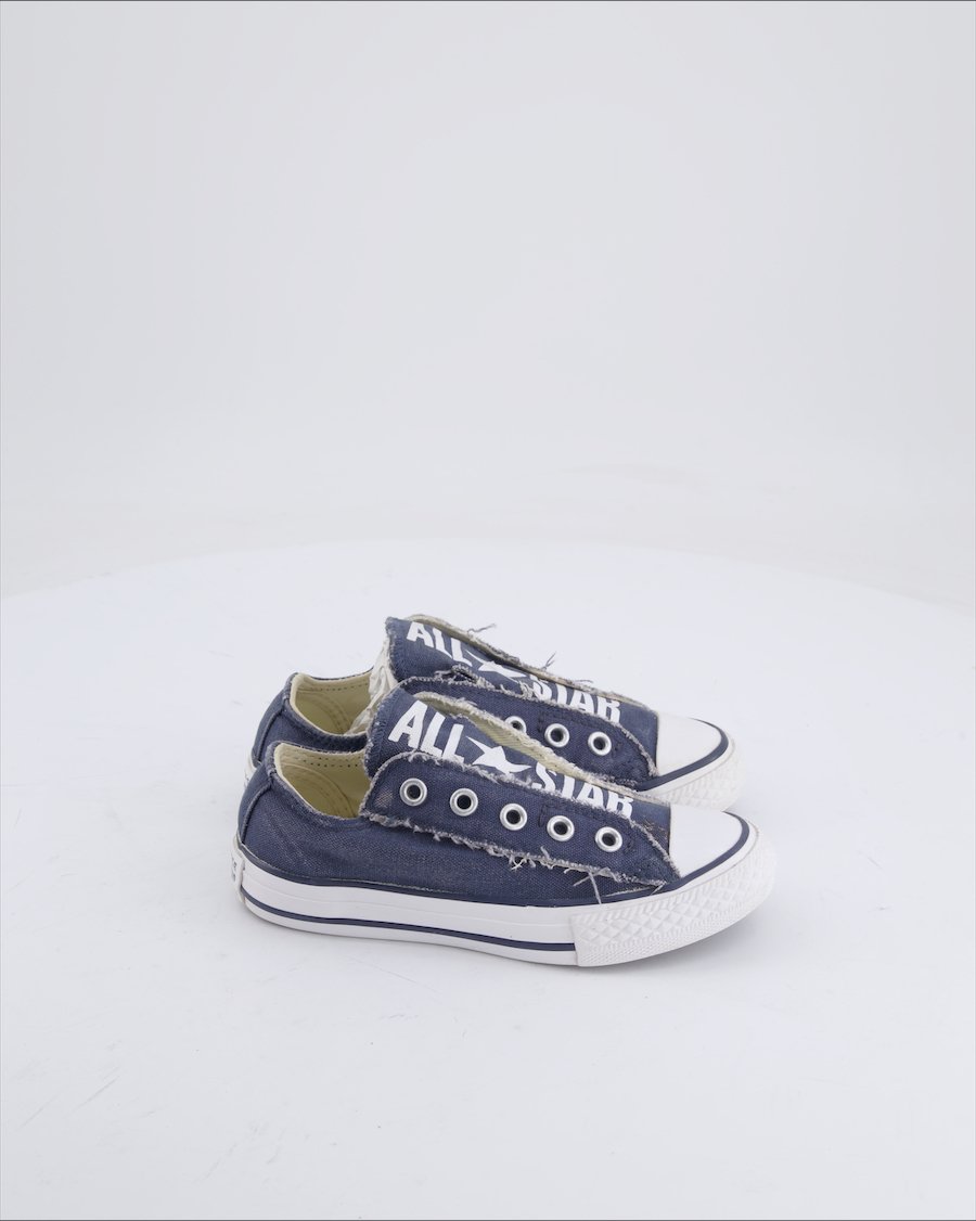 Converse Trainers Cloth Blue