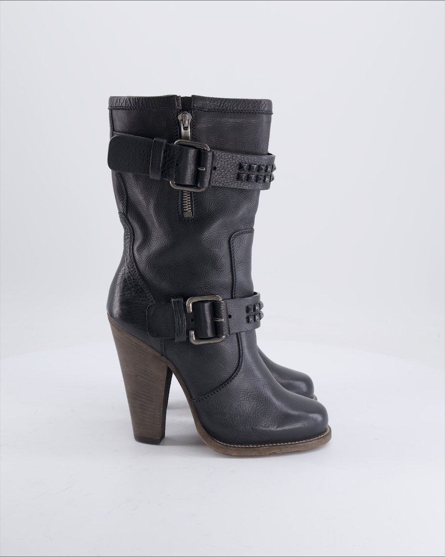 Barbara Bui Ankle boots Leather Black 37 EU