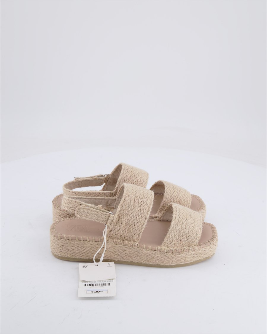 Zara Shoes Wicker Beige  EU 33