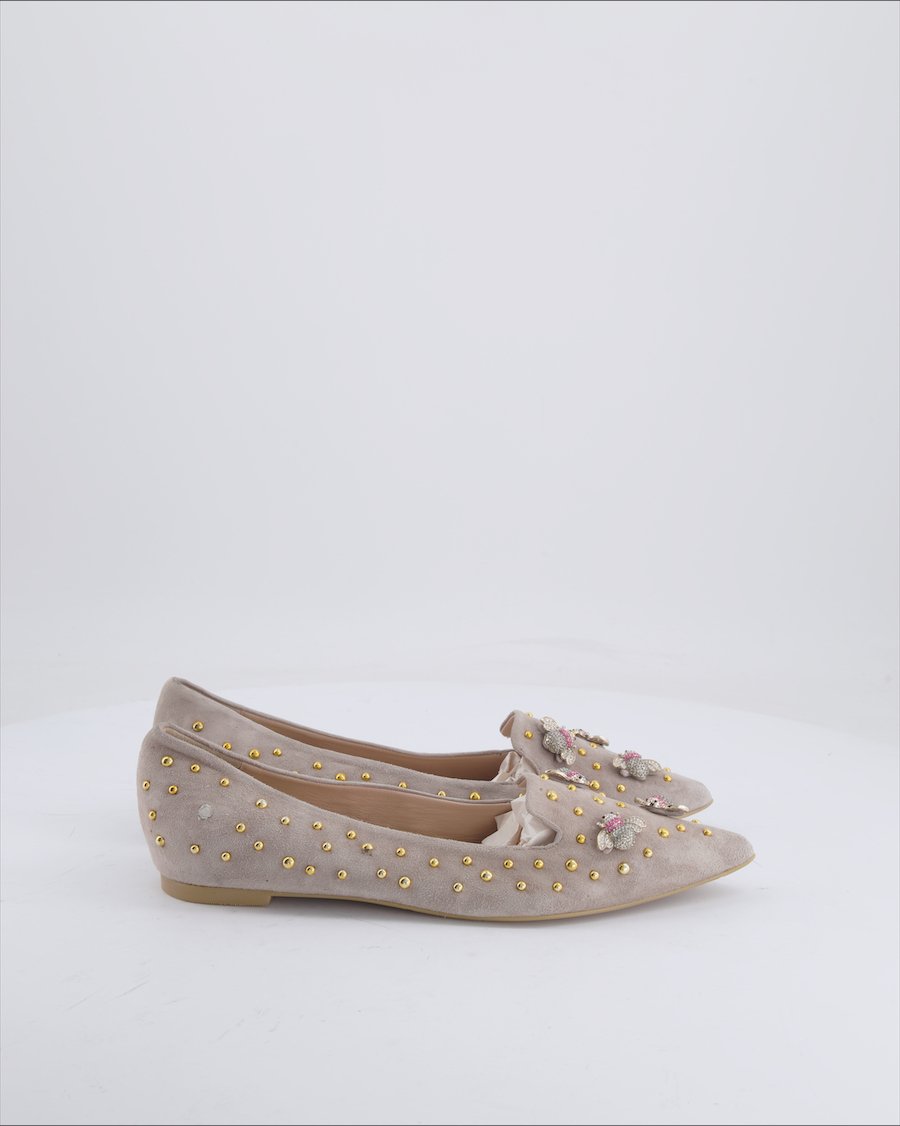 Ras Ballerinas Suede Beige 38,5 EU