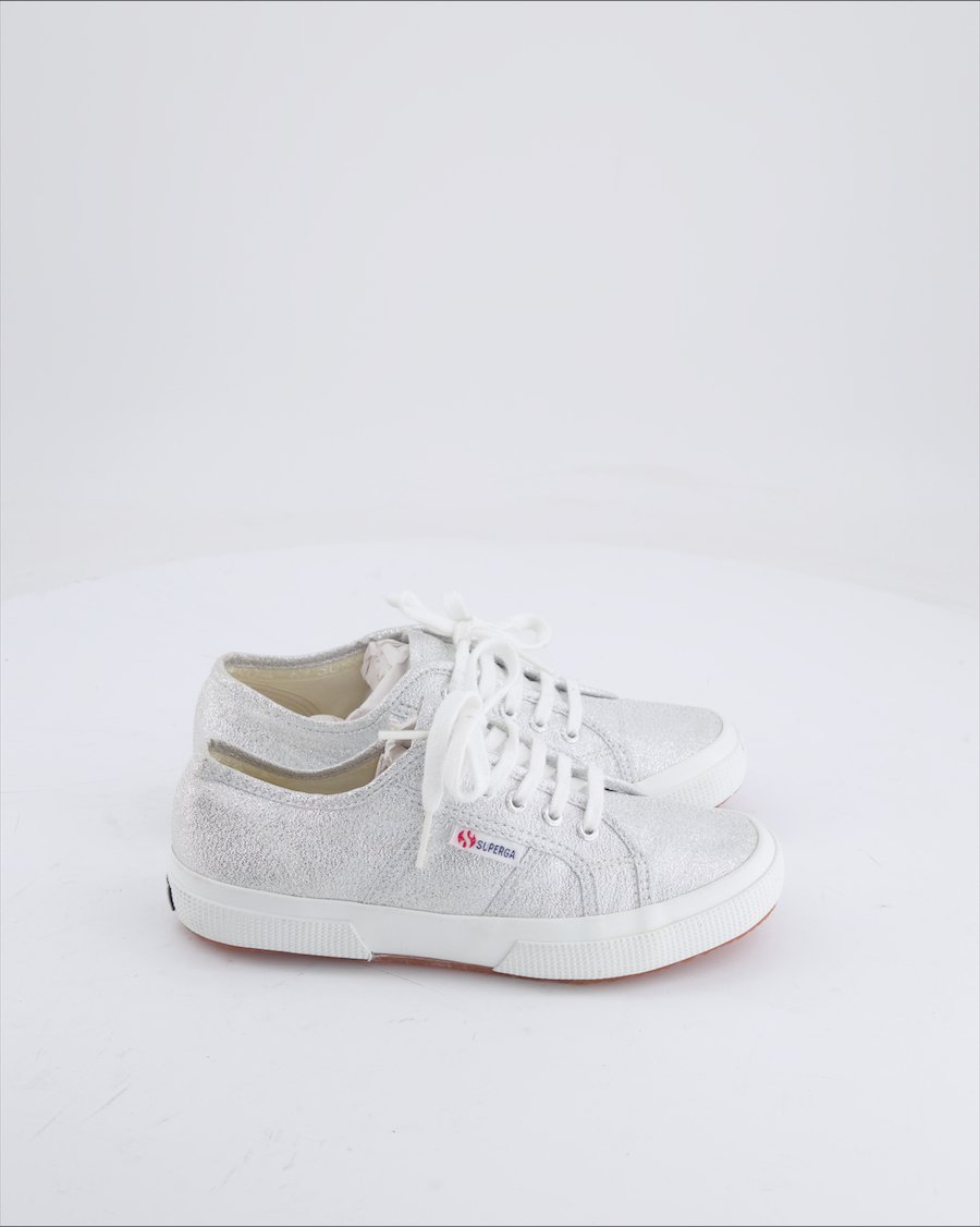 Superga Shoes Cloth Silver EU 33