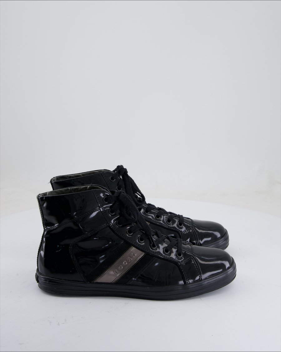 Hogan Trainers Leather Black 40 EU