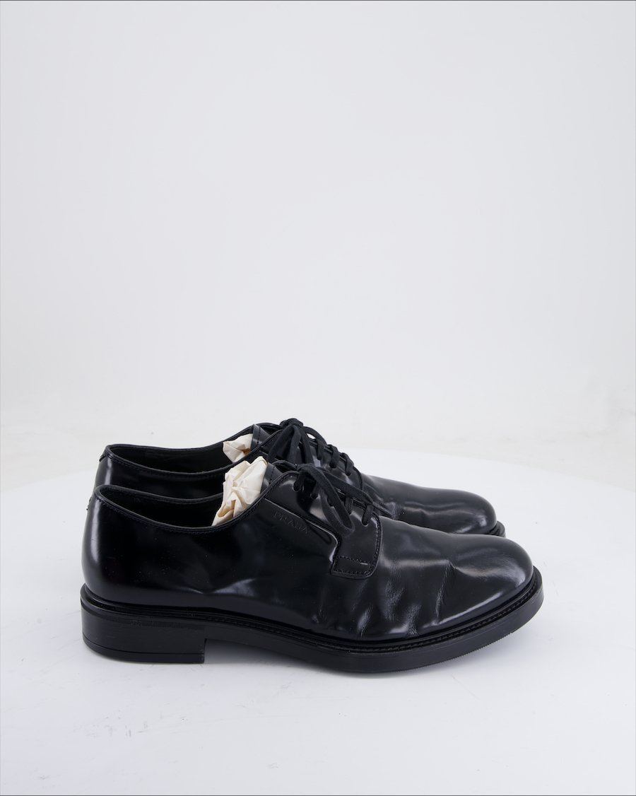Prada up shoes Leather Black 40,5 EU