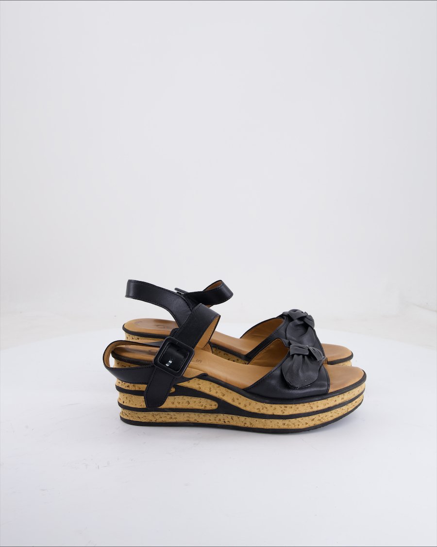 Gabor Sandals Leather Black 38,5 EU