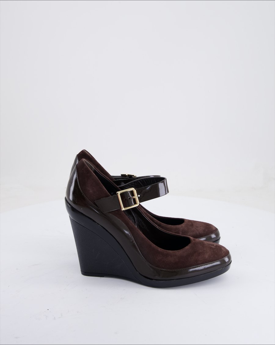 Hogan Heels Suede Brown 40,5 EU
