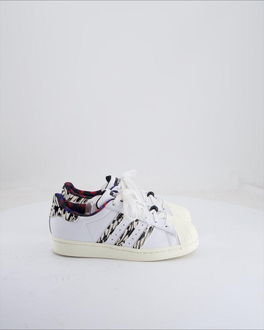 Adidas Trainers Leather White 36 EU