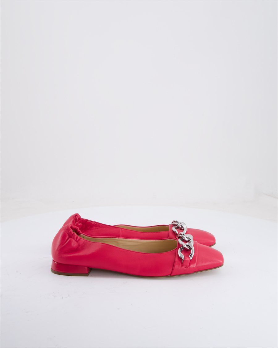 Hogl Ballerinas Leather Pink 38 EU