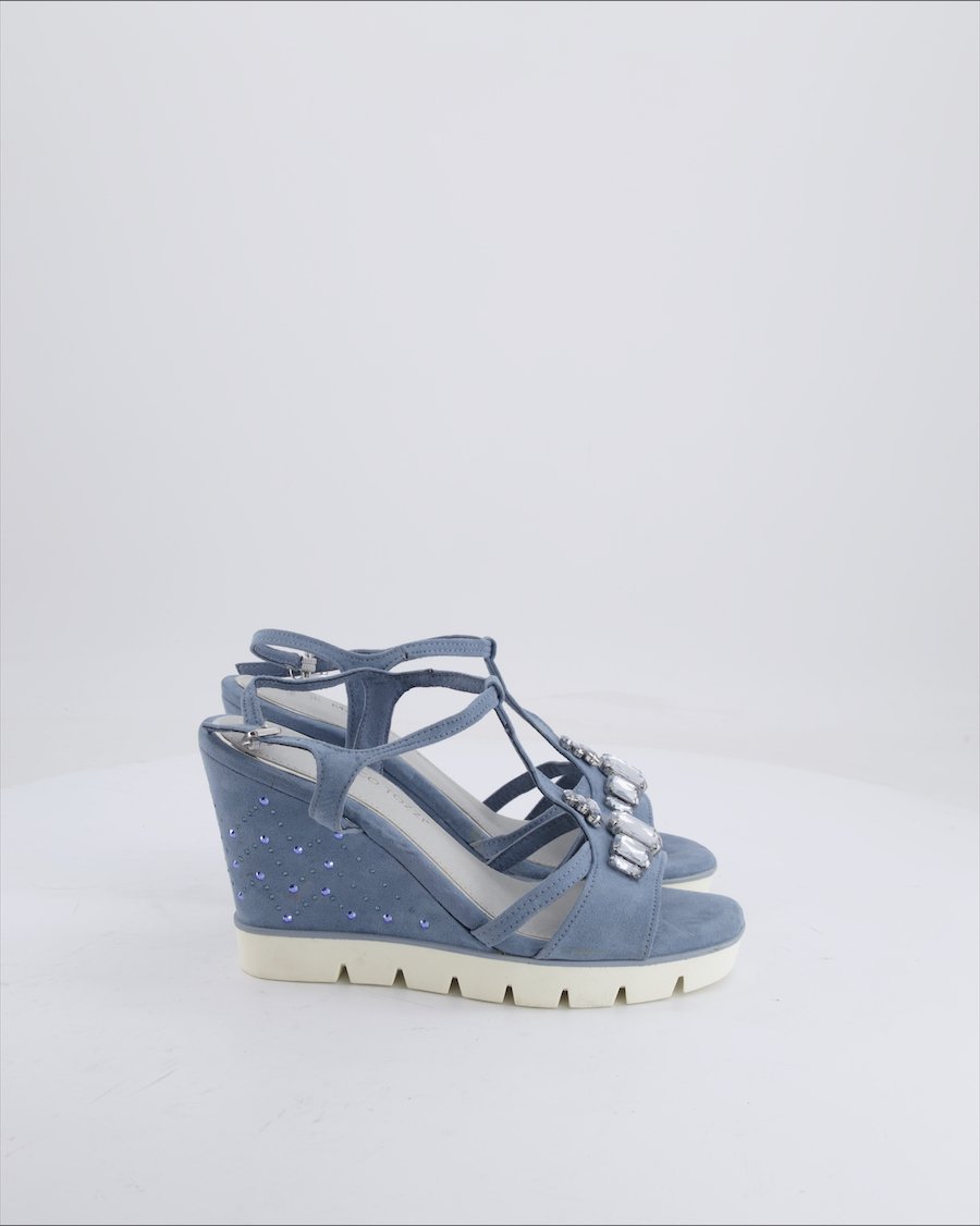 Marco Tozzi Sandals Suede Sky Blue 39 EU