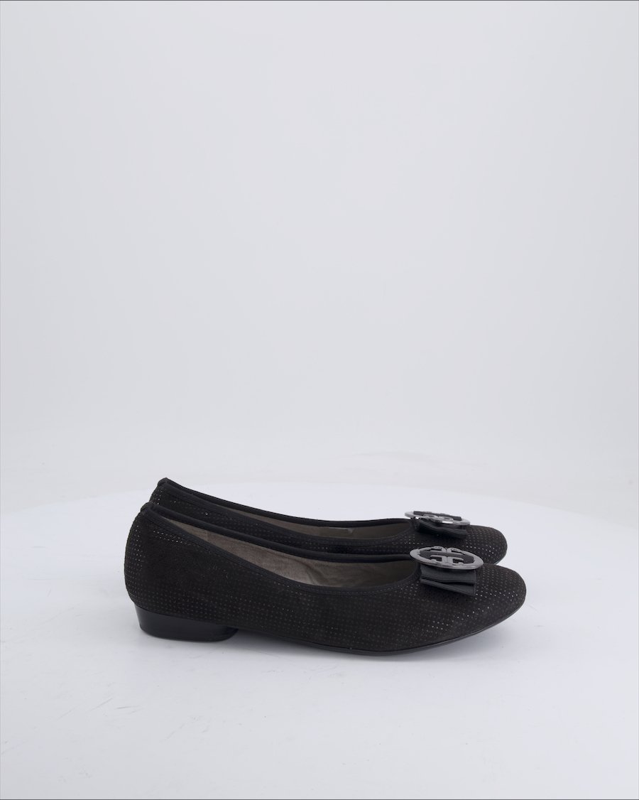 Jenny Ballerinas Suede Black 37,5 EU