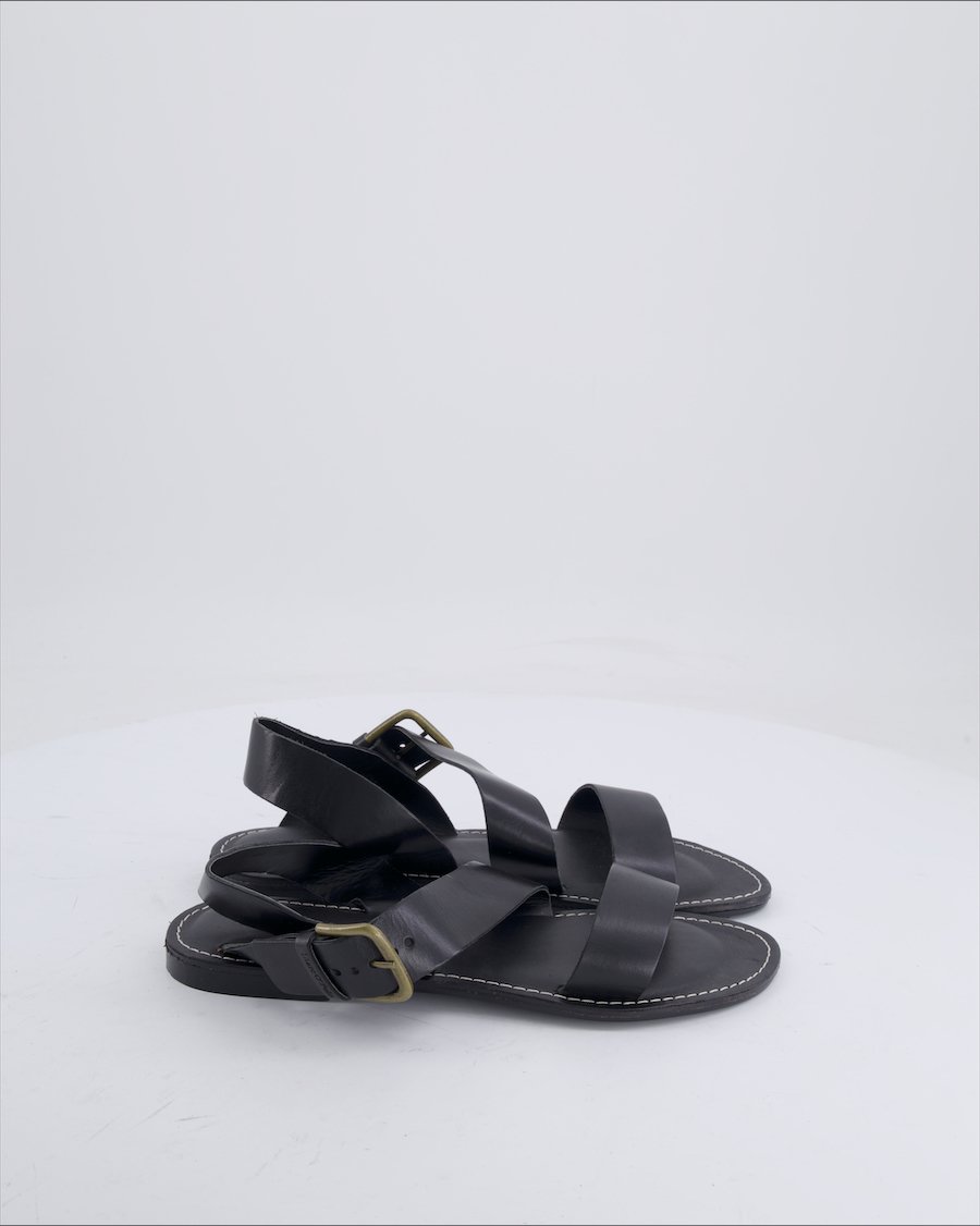 Marc O'Polo Sandals Leather Black 39 EU