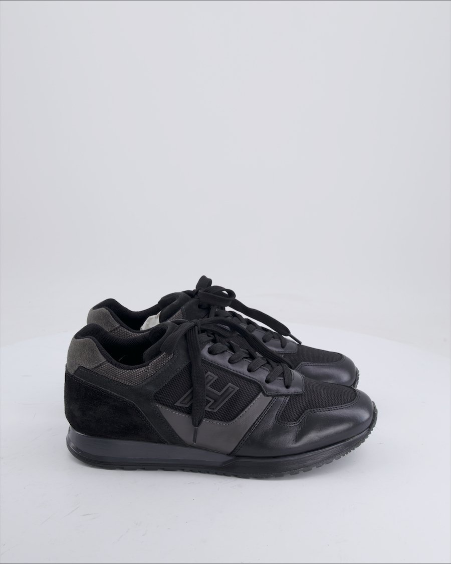 Hogan Trainers Leather Black 40 EU