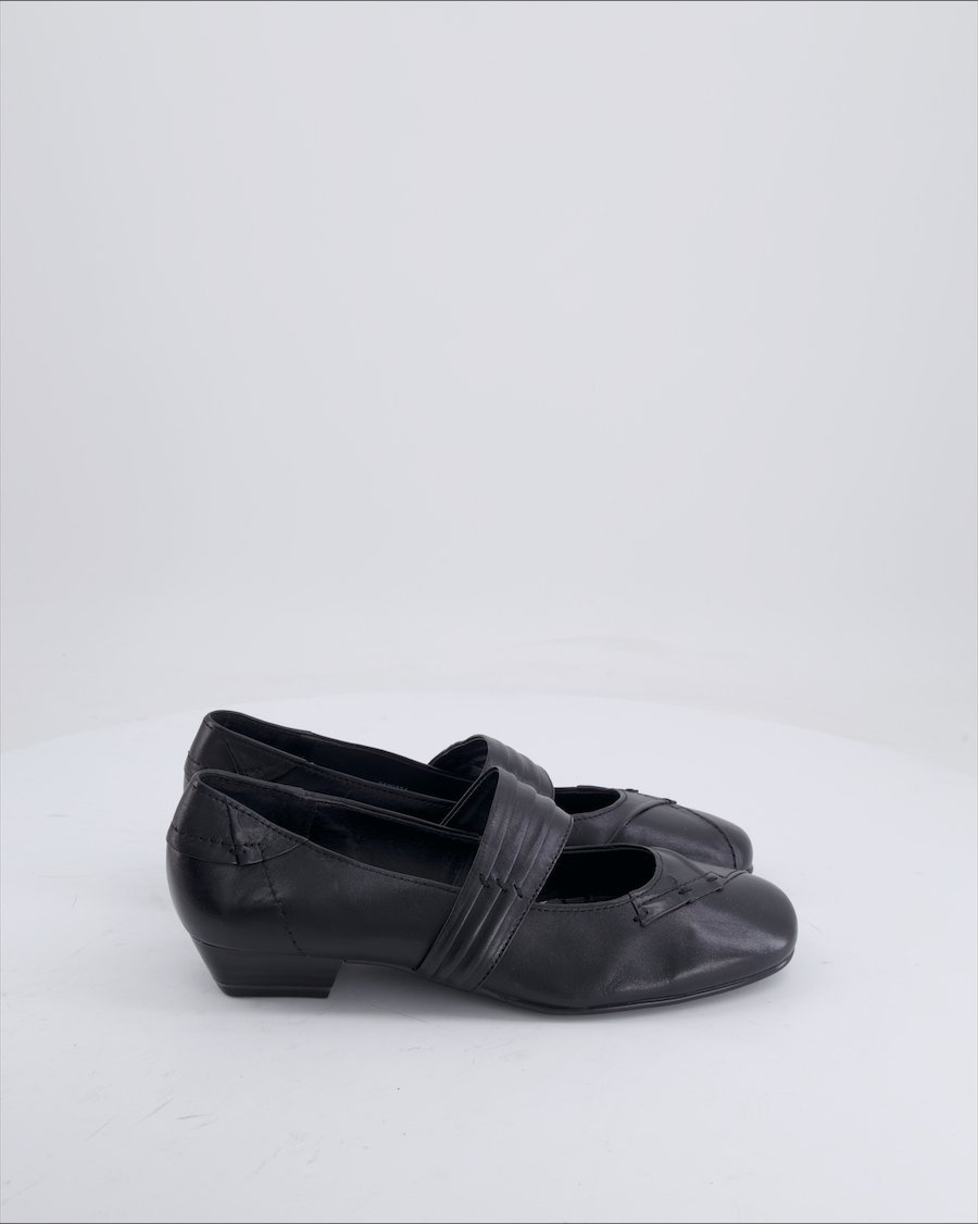 Jana Heels Leather Black 40 EU