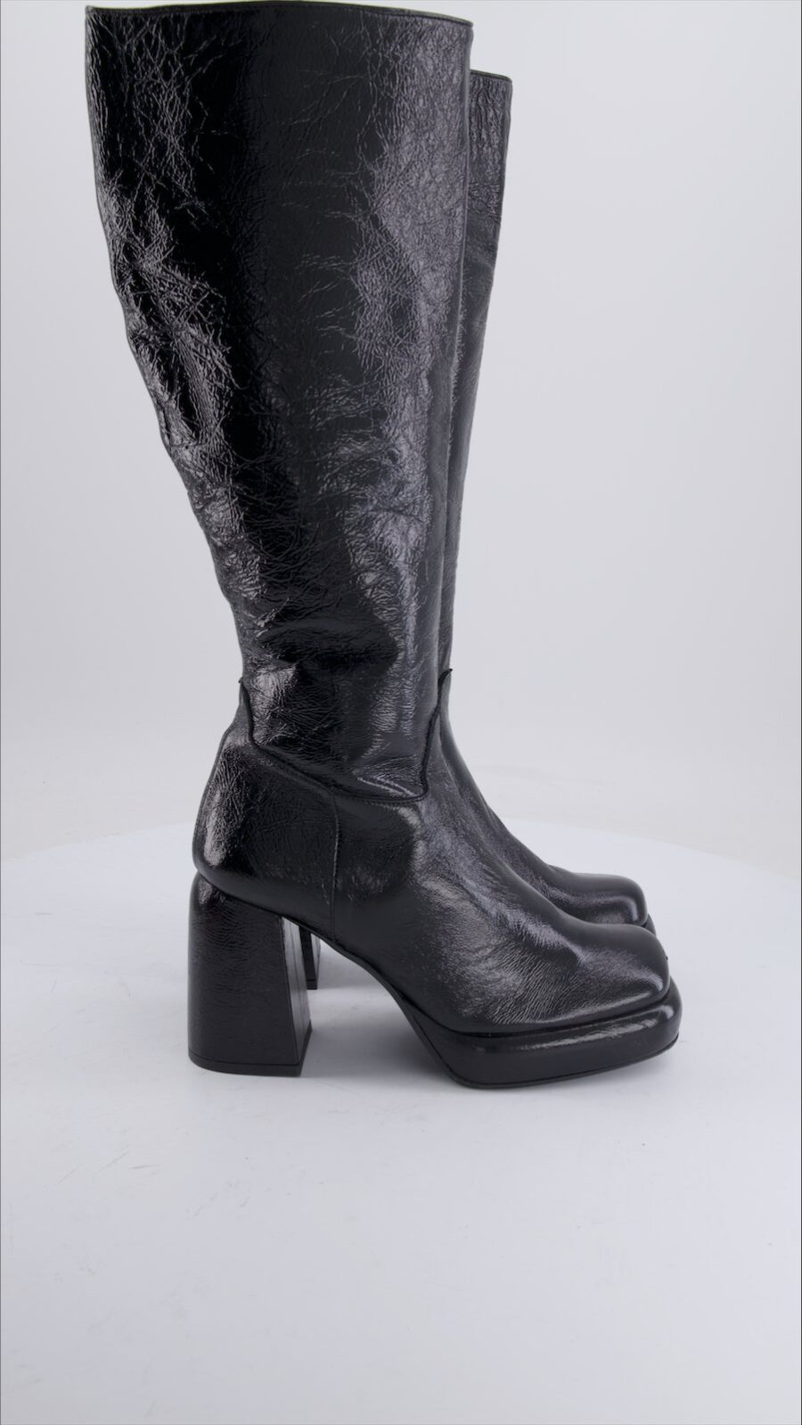 Kermes Boots Leather Black 38 EU