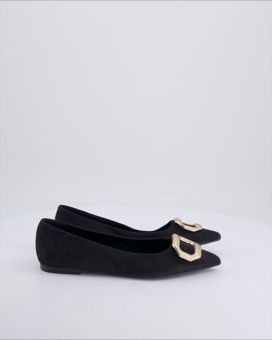 On Y Go Ballerinas Suede Black 38 EU