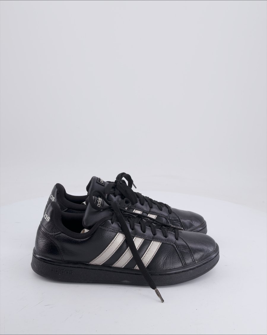 Adidas Trainers Leather Black 42 EU