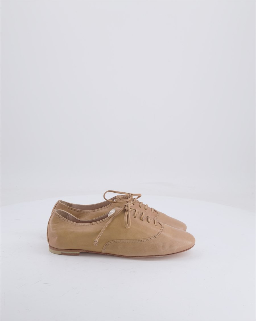 Navyboot up shoes Leather Ecru 36 EU