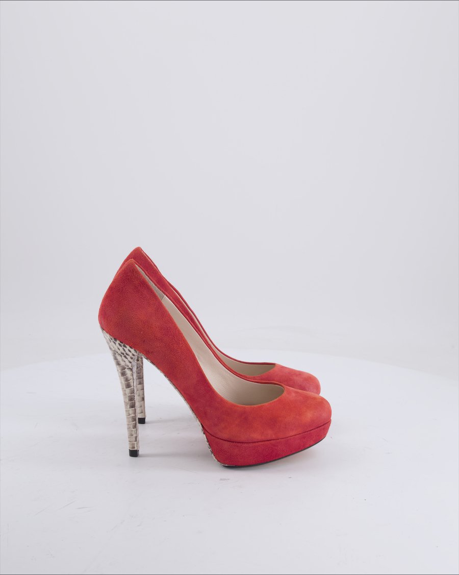Michael Kors Heels Suede Red 39 EU