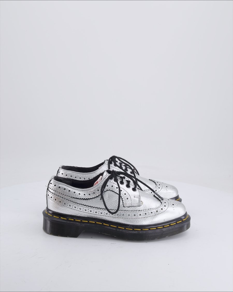 Dr. Martens Shoes Leather Silver 37 EU
