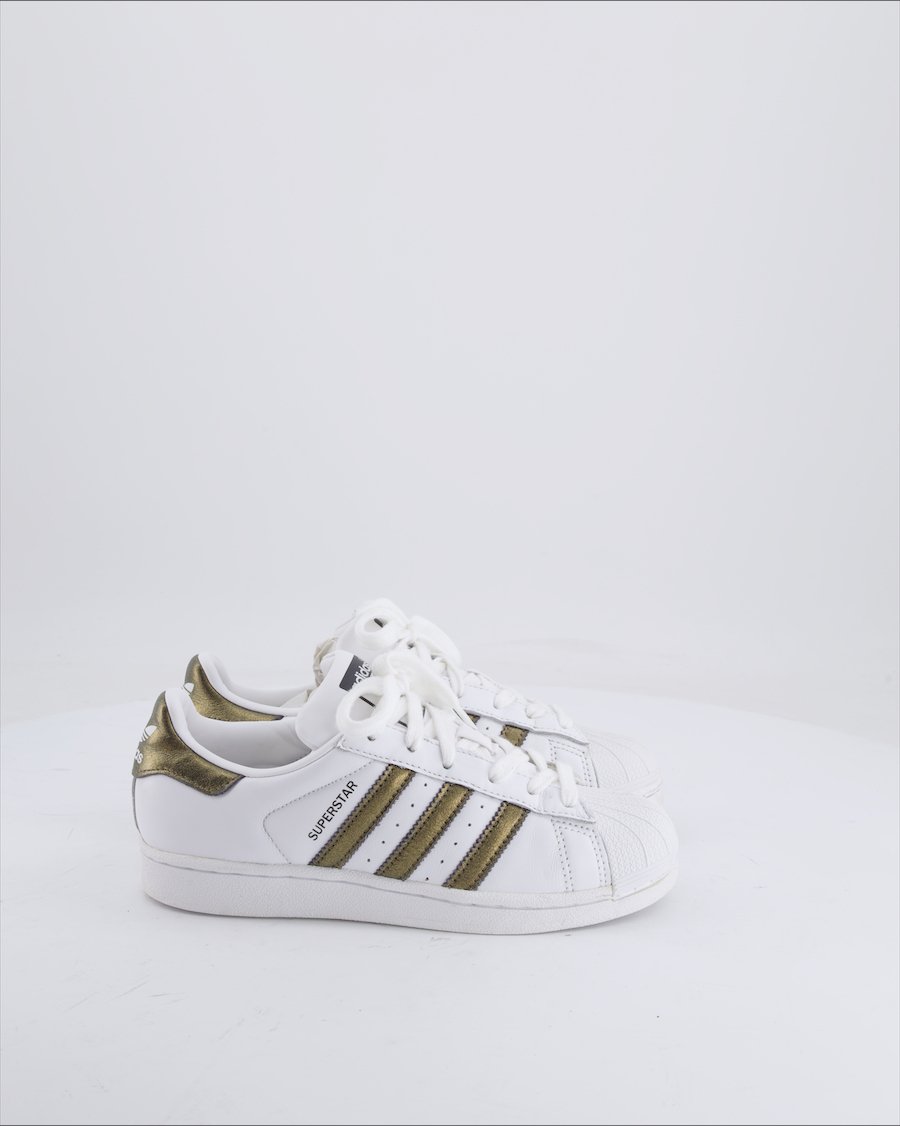 Adidas Superstar Trainers Leather White 36 EU