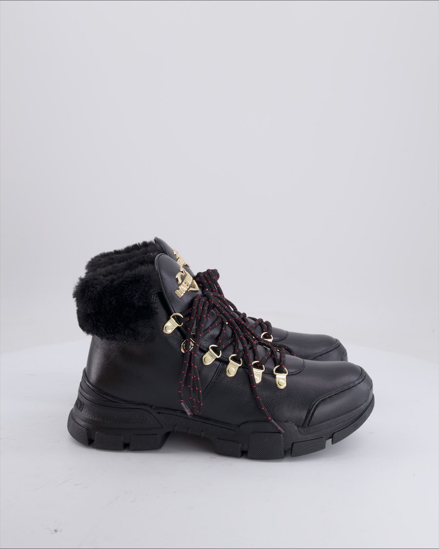 Love Moschino Ankle boots Leather Black 39 EU