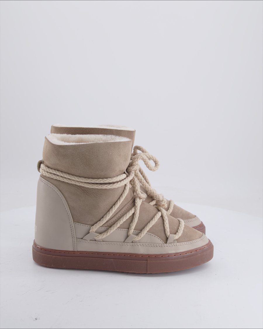 Inuikii Ankle boots Suede Beige 40 EU