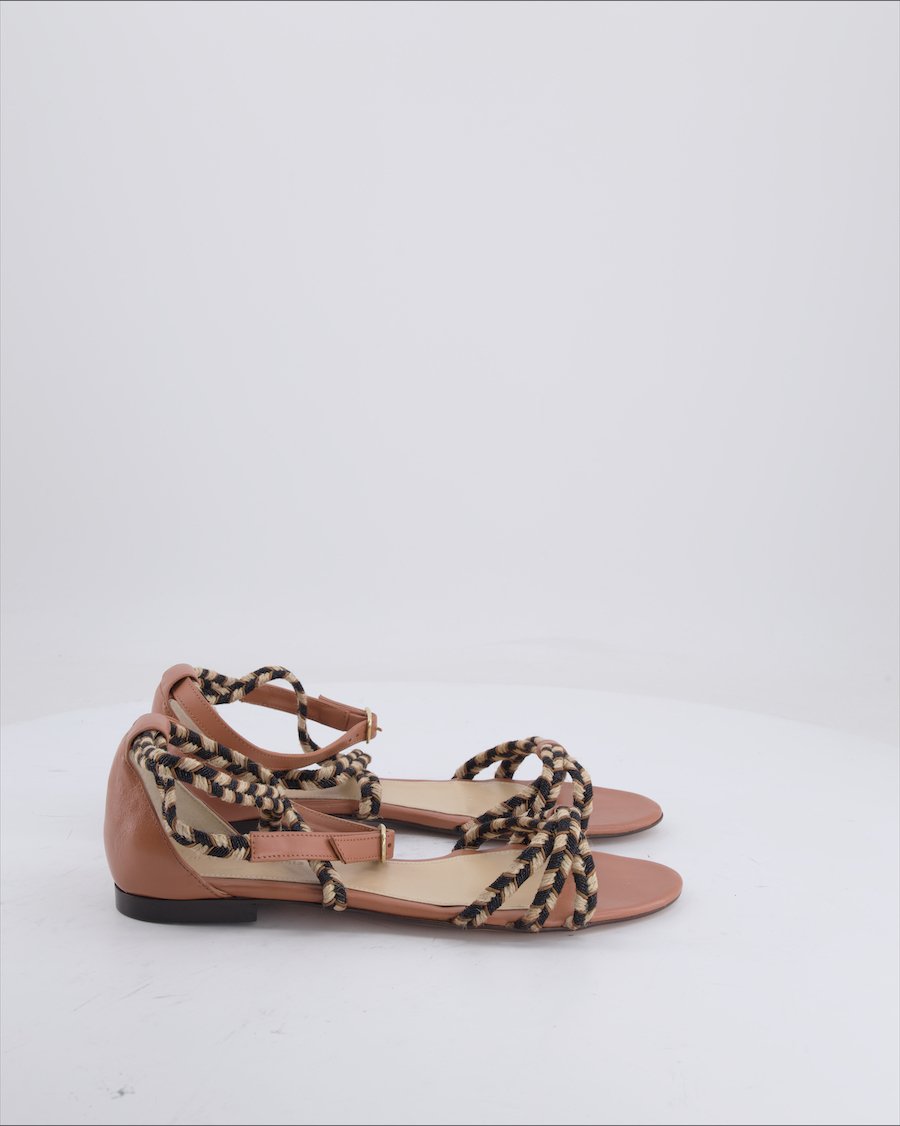 Tila March Sandals Leather Brown 38,5 EU