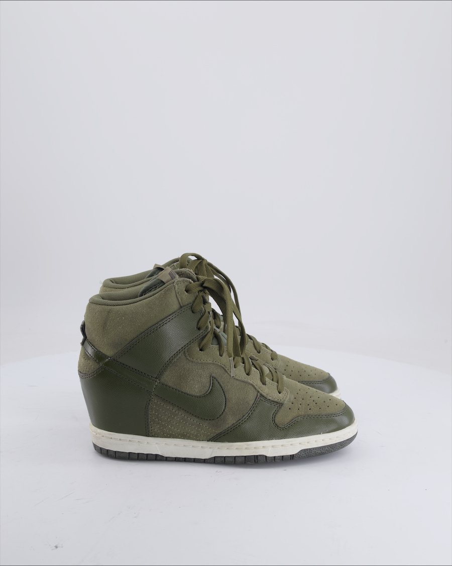 Nike Dunk Trainers Suede Khaki 38,5 EU
