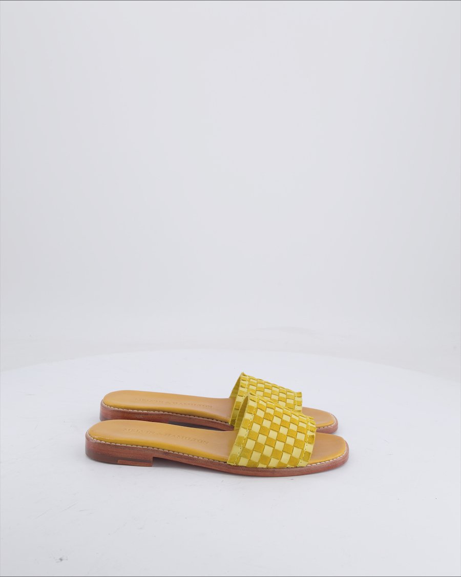 Melvin&Hamilton Sandals Leather Yellow 35 EU