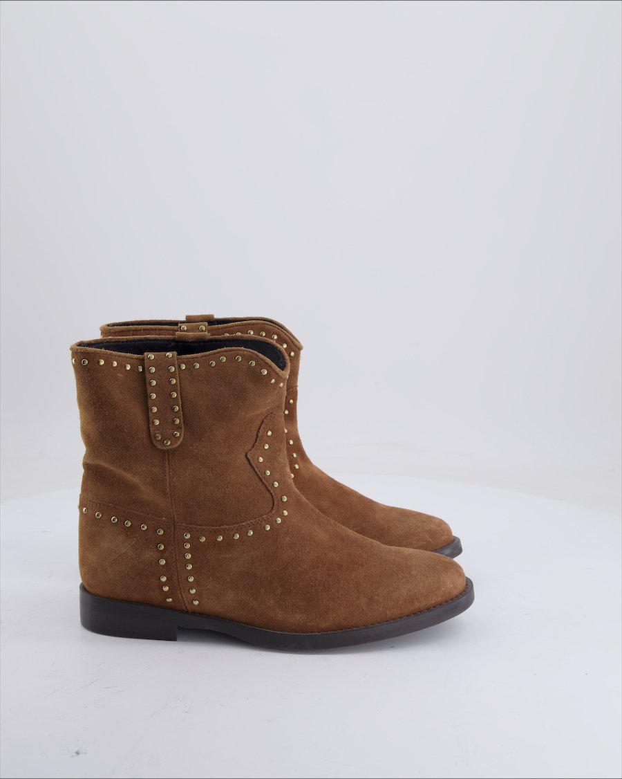 Lamica Ankle boots Suede Brown 38 EU