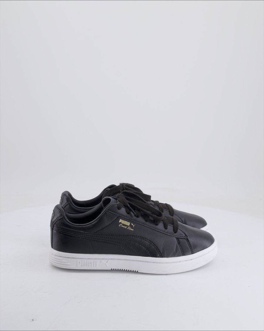 Puma Trainers Leather Black 38,5 EU