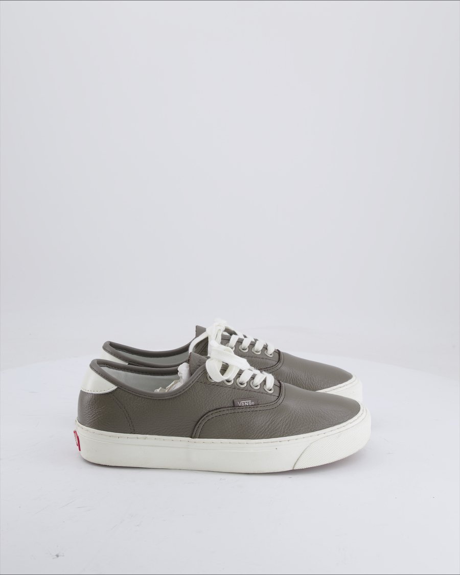 Vans Trainers Leather Grey 39 EU