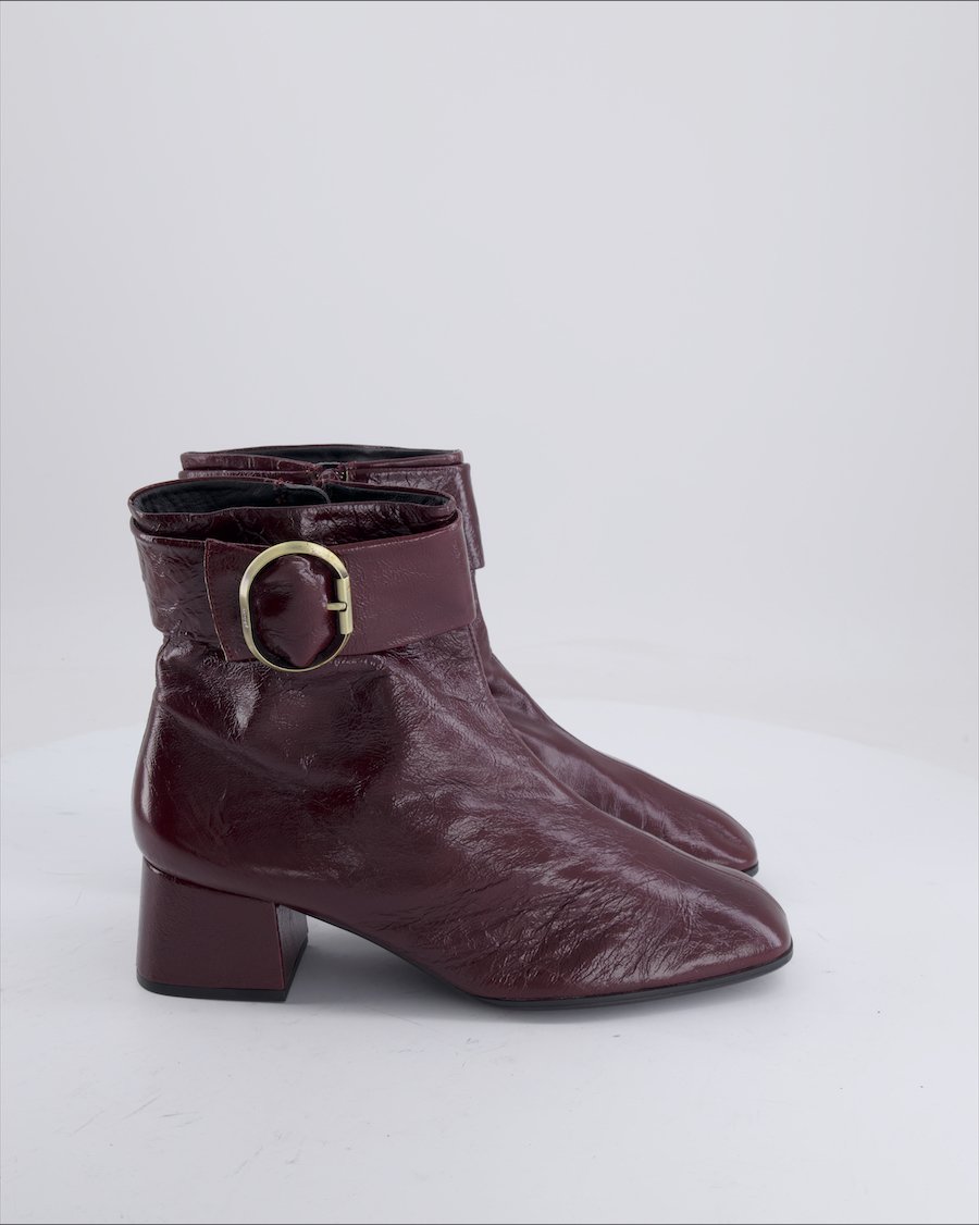 Hogl Ankle boots Leather Burgundy 42 EU