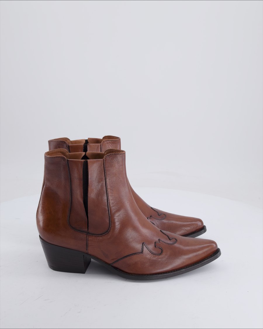 Navyboot Ankle boots Leather Brown 40 EU
