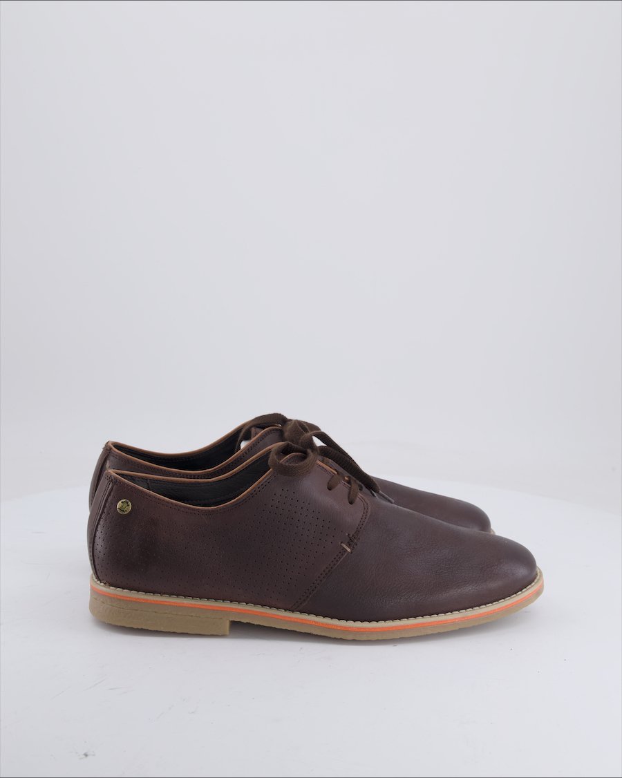 Panama Jack Shoes Leather Brown 43 EU
