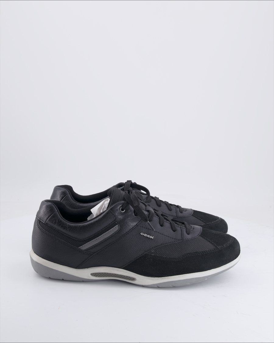 Geox Trainers Leather Black 45 EU