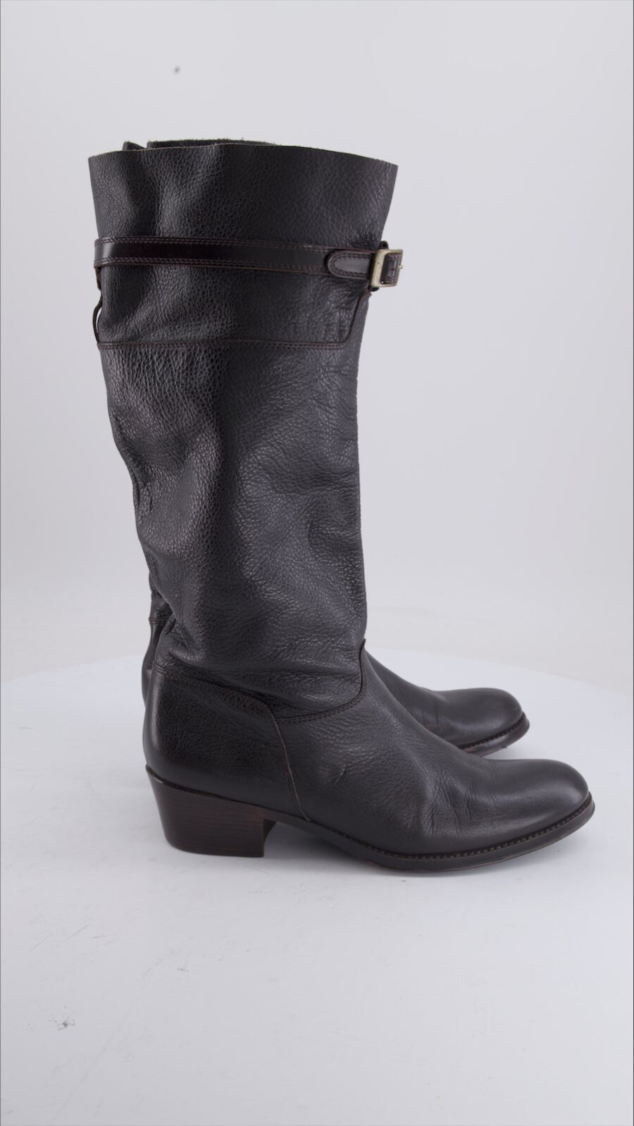 Unbranded Boots Leather Brown 40 EU