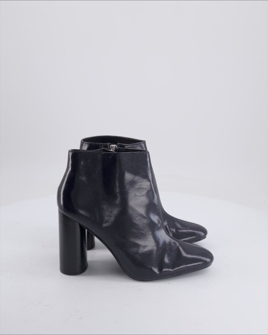 Zara Ankle boots Leather Blue 39 EU