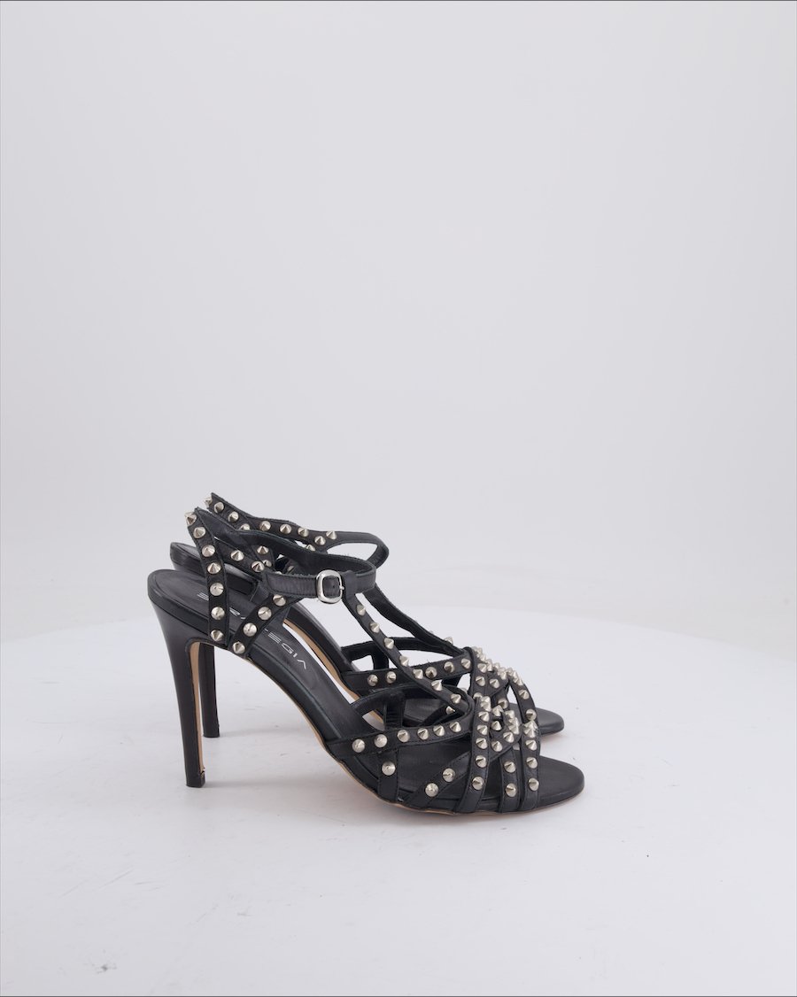 Strategia Heels Leather Black 40 EU