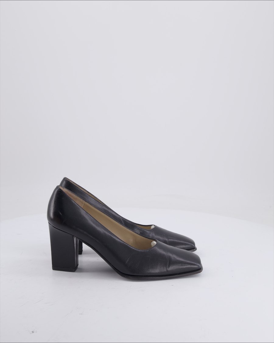 Salvatore Ferragamo Heels Leather Black 36,5 EU
