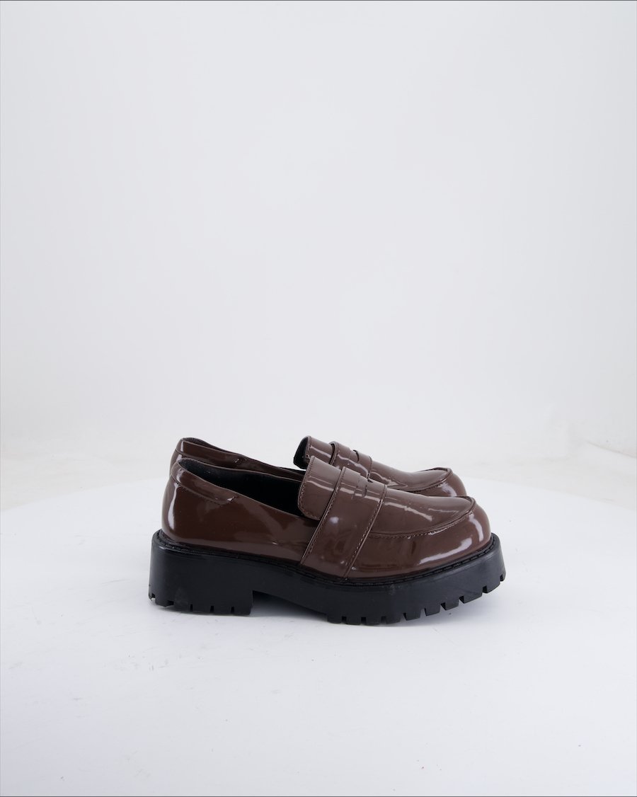 Monki Shoes Leather Brown 36 EU