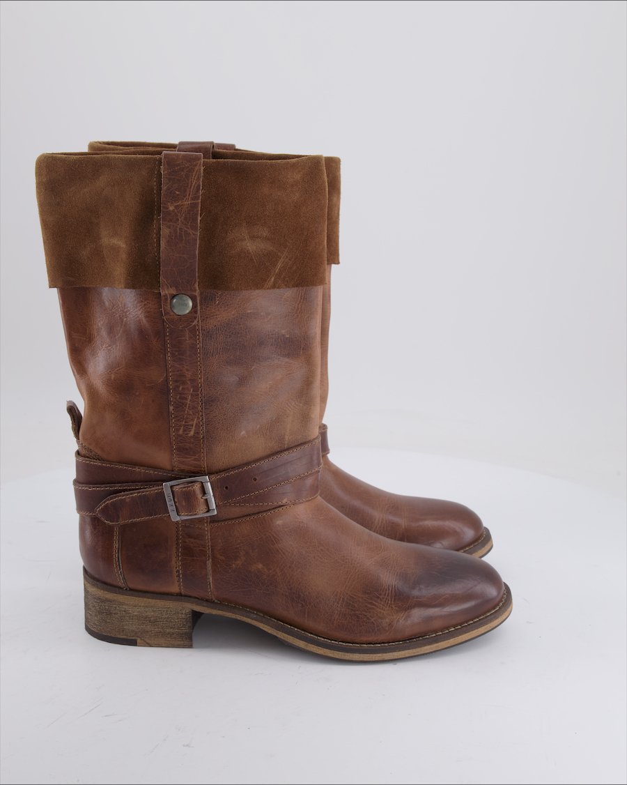 Mexx Boots Leather Brown 40 EU