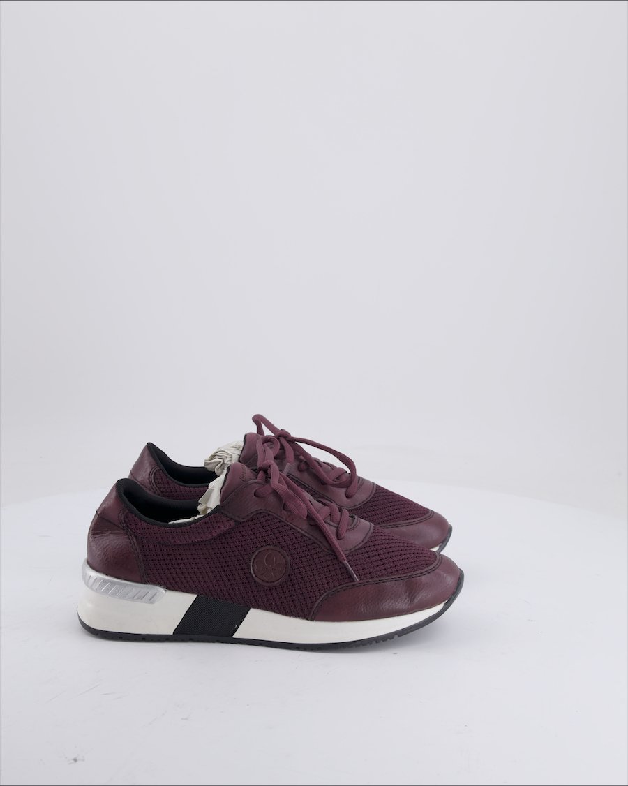 Rieker Trainers Cloth Burgundy 36 EU