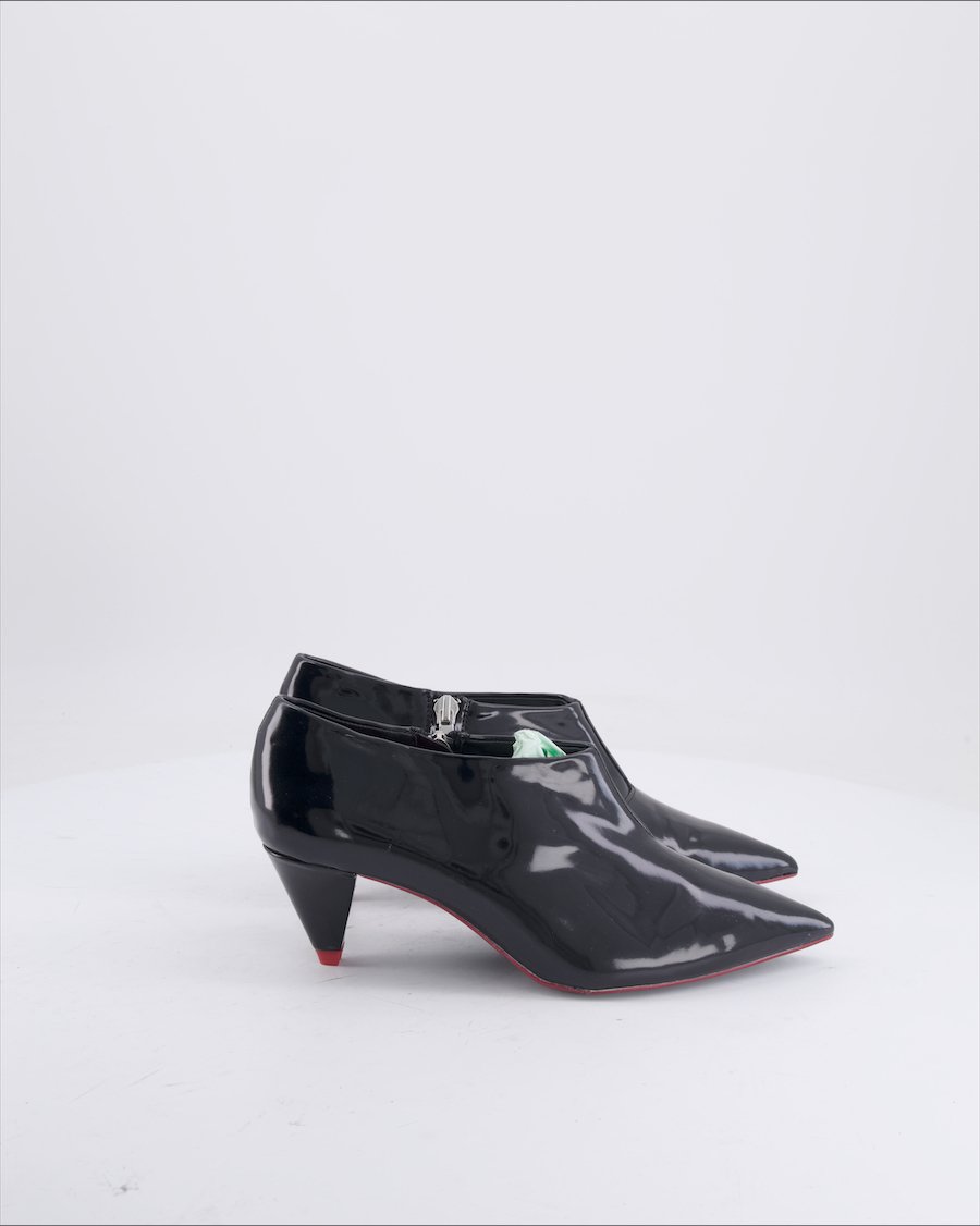 Zara Heels Polyurethane Black 36 EU