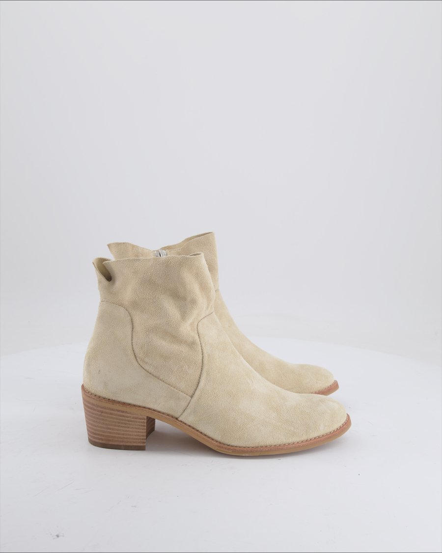 Paul Green Ankle boots Suede Beige 36 EU