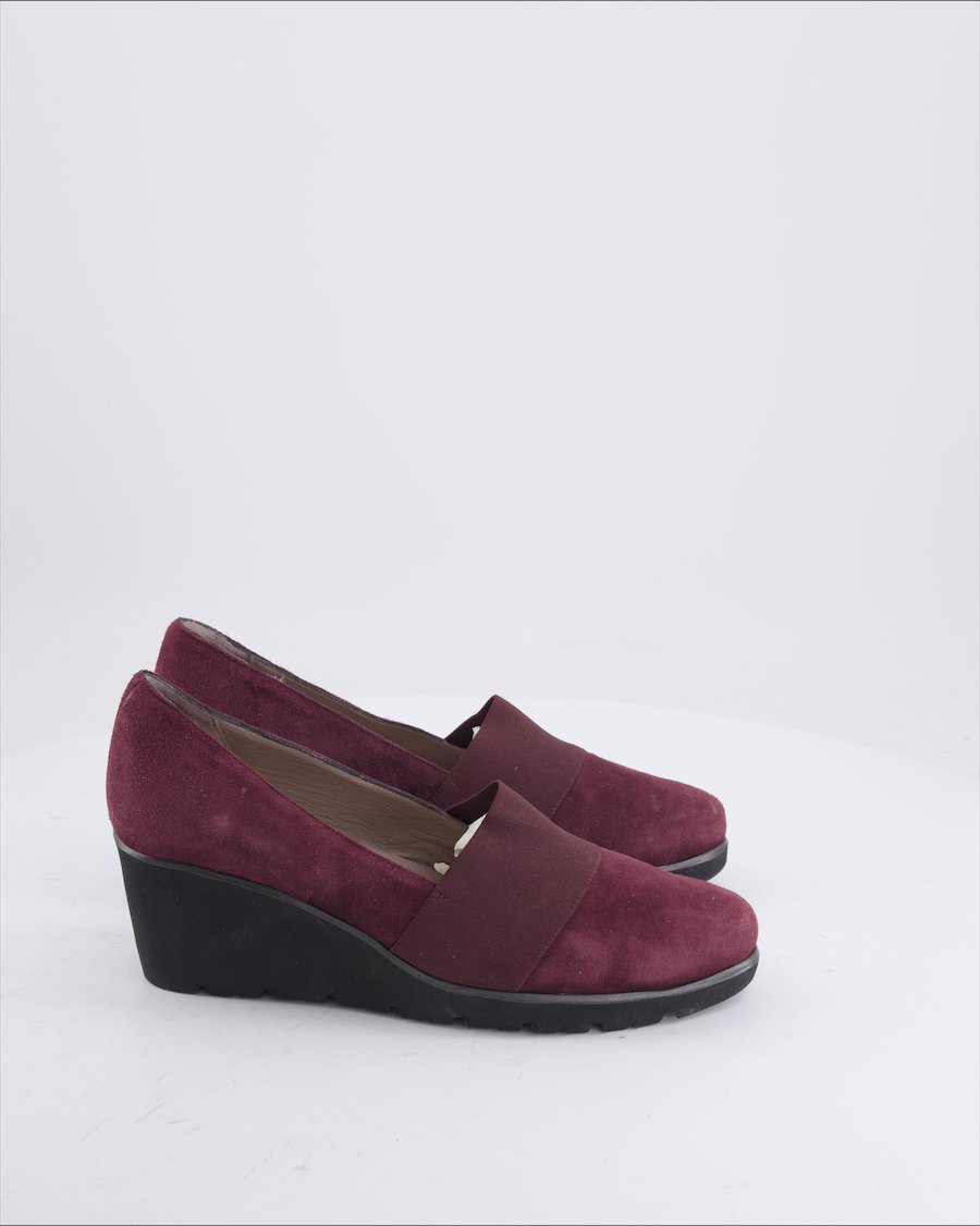 Melluso Shoes Suede Burgundy 40 EU