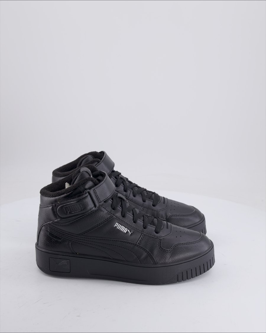 Puma Trainers Leather Black 40 EU