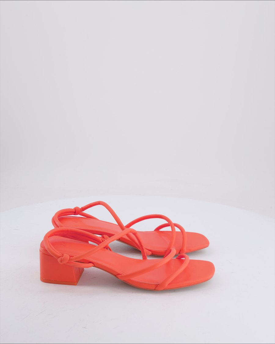 H&M Heels Polyurethane Orange 40 EU