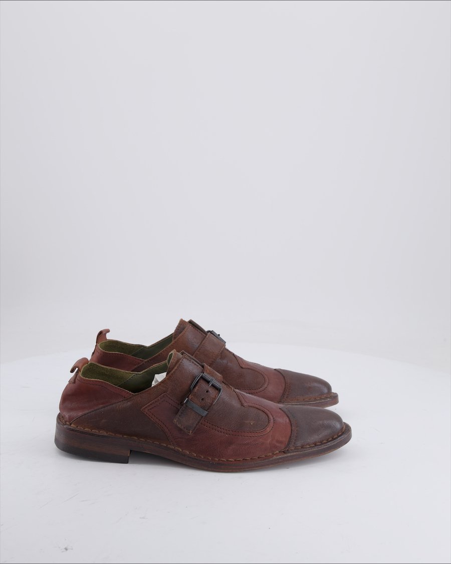 Moma Shoes Leather Brown 35 EU