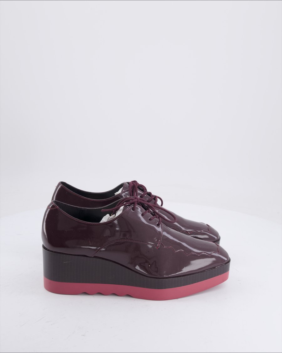 Zara Shoes Polyurethane Burgundy 39 EU