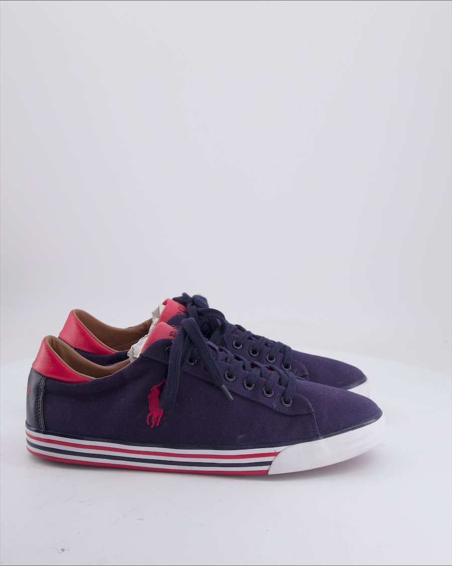 Polo Ralph Lauren Trainers Cloth Blue 46 EU